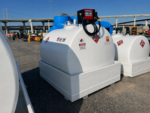 AM Tank 1,050 Gallon Diesel Fuel Tank with Pump and Containment Pan - Image 2
