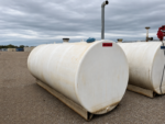 2,000 Gallon Skid Mounted Steel Bulk Fuel Storage Tank