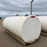 2,000 Gallon Skid Mounted Steel Bulk Fuel Storage Tank