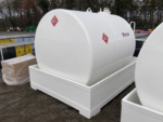 2,376 Gallon Diesel Fuel Tank with Pump and Containment Pan - Image 3