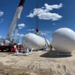 30000 Gallon Skid Propane Tanks Online ASME Storage NGL & LPG Storage Bullet