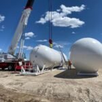 30000 Gallon ASME NGL & LPG Storage Skid Tank