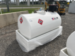AM Tank 490 Gallon Diesel Fuel Tank with Pump and Containment Pan