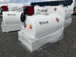 AM Tank 490 Gallon Diesel Fuel Tank with Pump and Containment Pan - Image 5