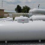 2000 Gallon Propane Gas Tank