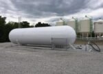 18000 Gallon ASME Propane Storage Skid Tank