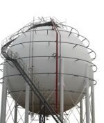 Buy Spherical Storage Tanks For Sale With ASME Standard Propane Tank