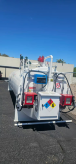 4,000 Gallon Dual Pump Commercial Gasoline Fuel Storage Tank - Image 8