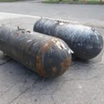 Used 250 Gallon Propane Tank – Salvage Condition